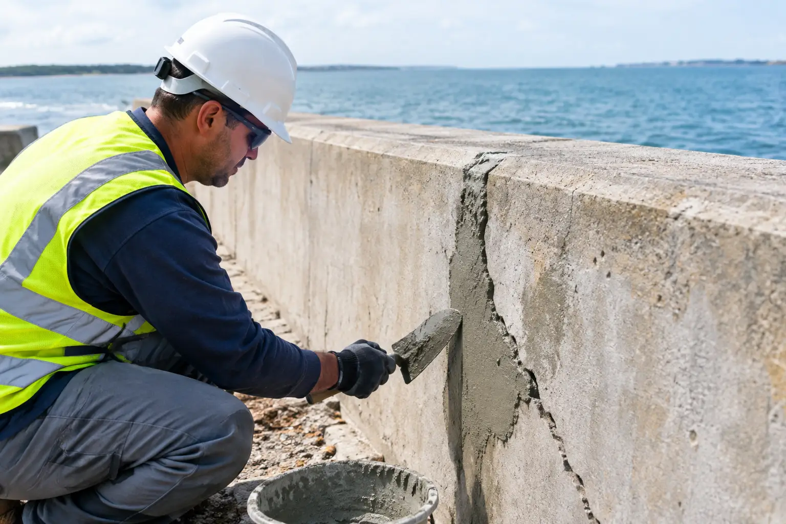 Seawall Crack Repair Methods That Stop Soil Loss