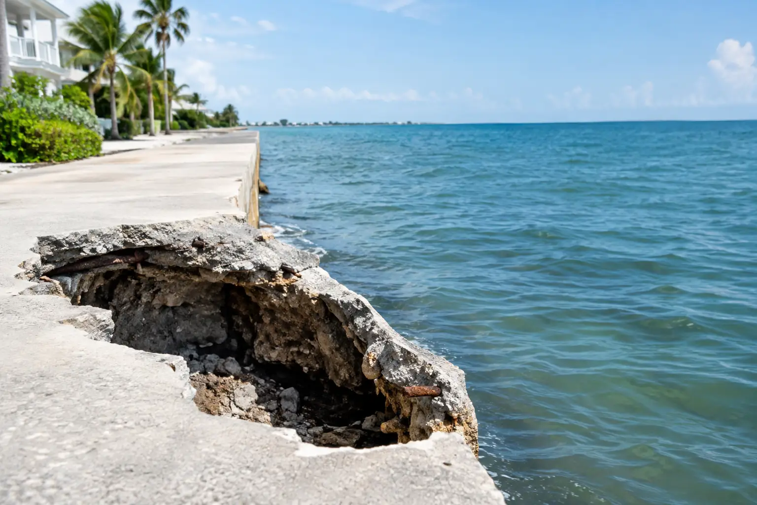 What Causes Seawall Sinkholes in Florida?